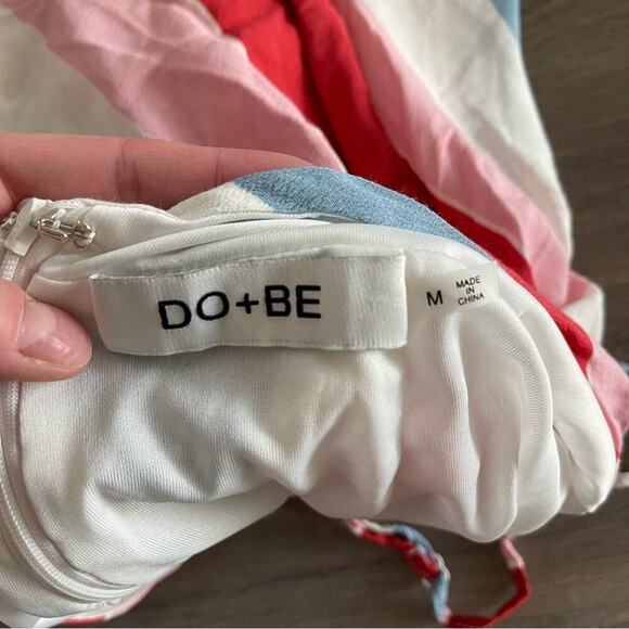 Vici DO+BE Aldrin Colorful Striped Tie Back Jumpsuit - Picture 7 of 10